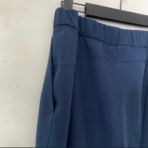 Avia hi waisted casual navy tie waistband jogger pants - Picture 4 of 5